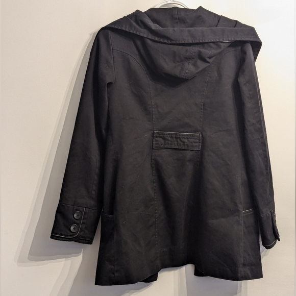 #24 - twik fall jacket button up black small - Picture 8 of 9